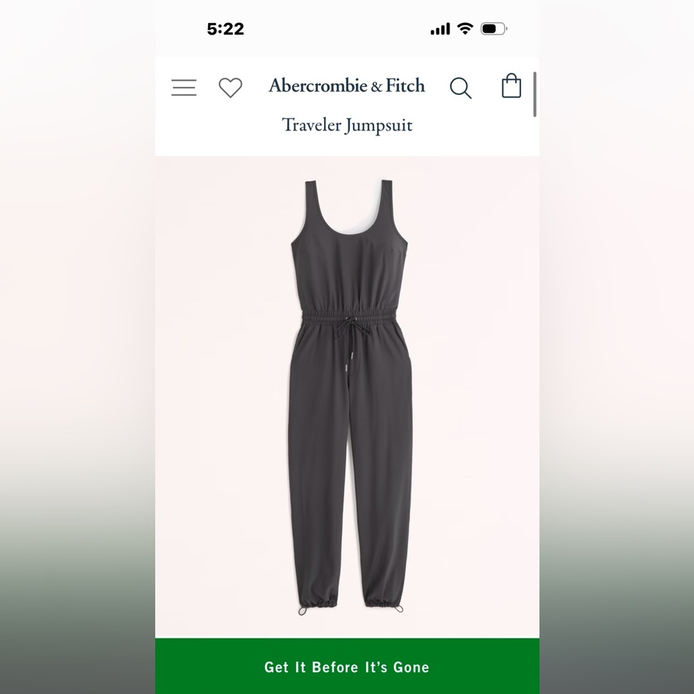 Abercrombie Traveler Jumpsuit